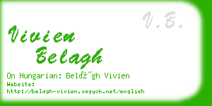 vivien belagh business card